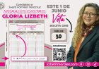 Arrancamos campaña, soy Gloria Lizbeth Morales Castro candidata a jueza