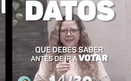 “30 datos que debes saber antes de ir a votar” 14/30